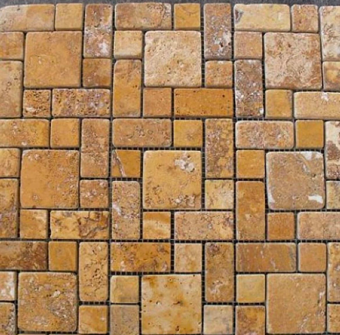 Tumbled Travertine tile
