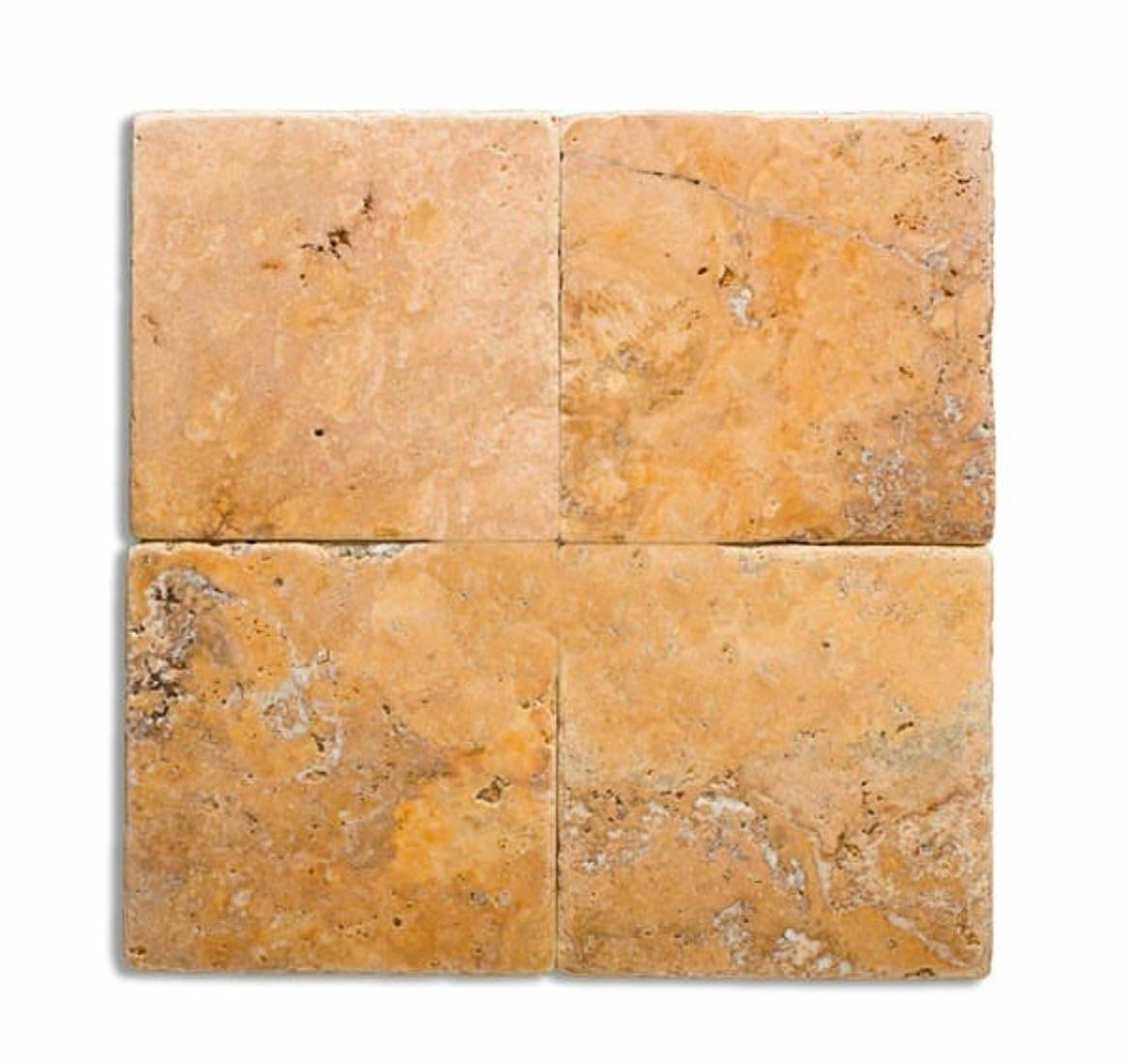 Tumbled Travertine tile