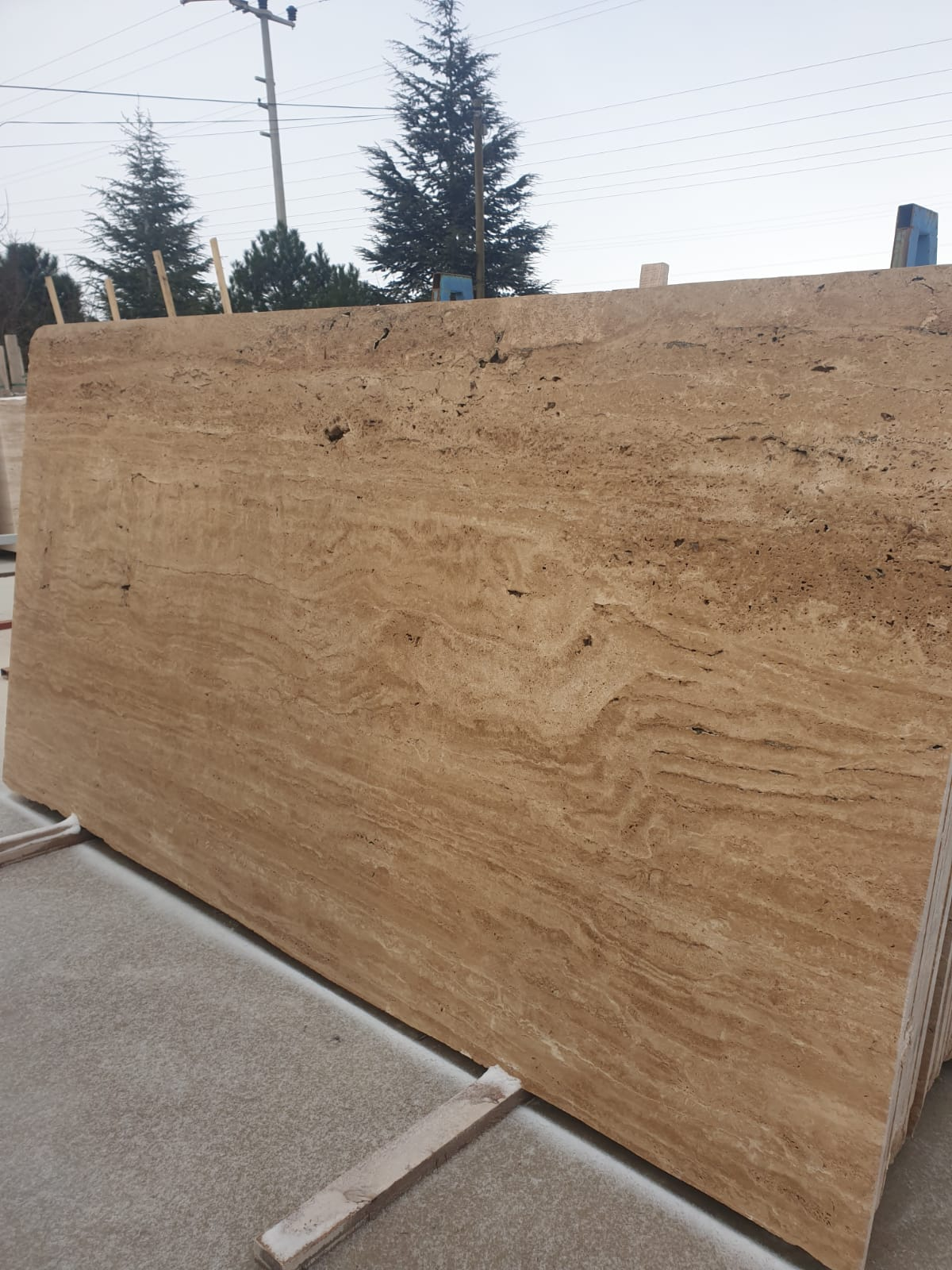 Honed Travertine tile