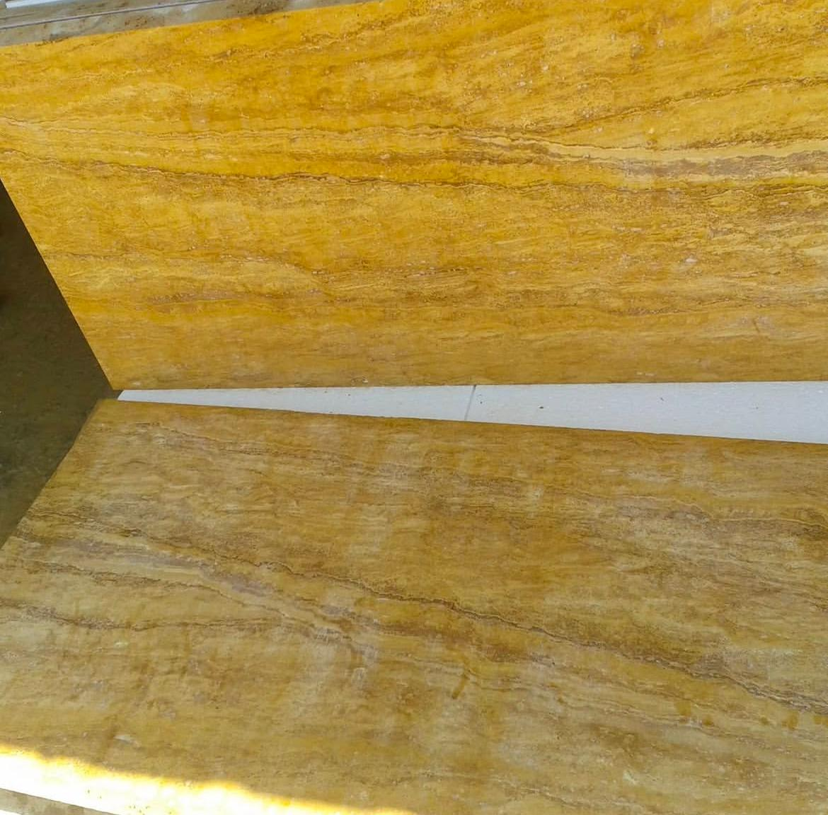 بلاط ترافرتين مجلي لمعة