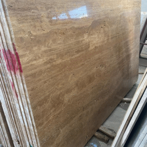 بلاط ترافرتين مجلي لمعة