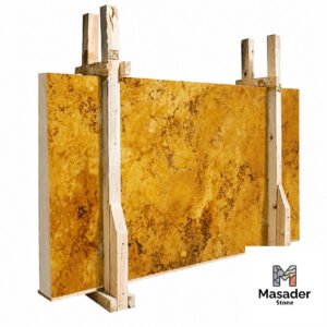 Polished Travertine tile
