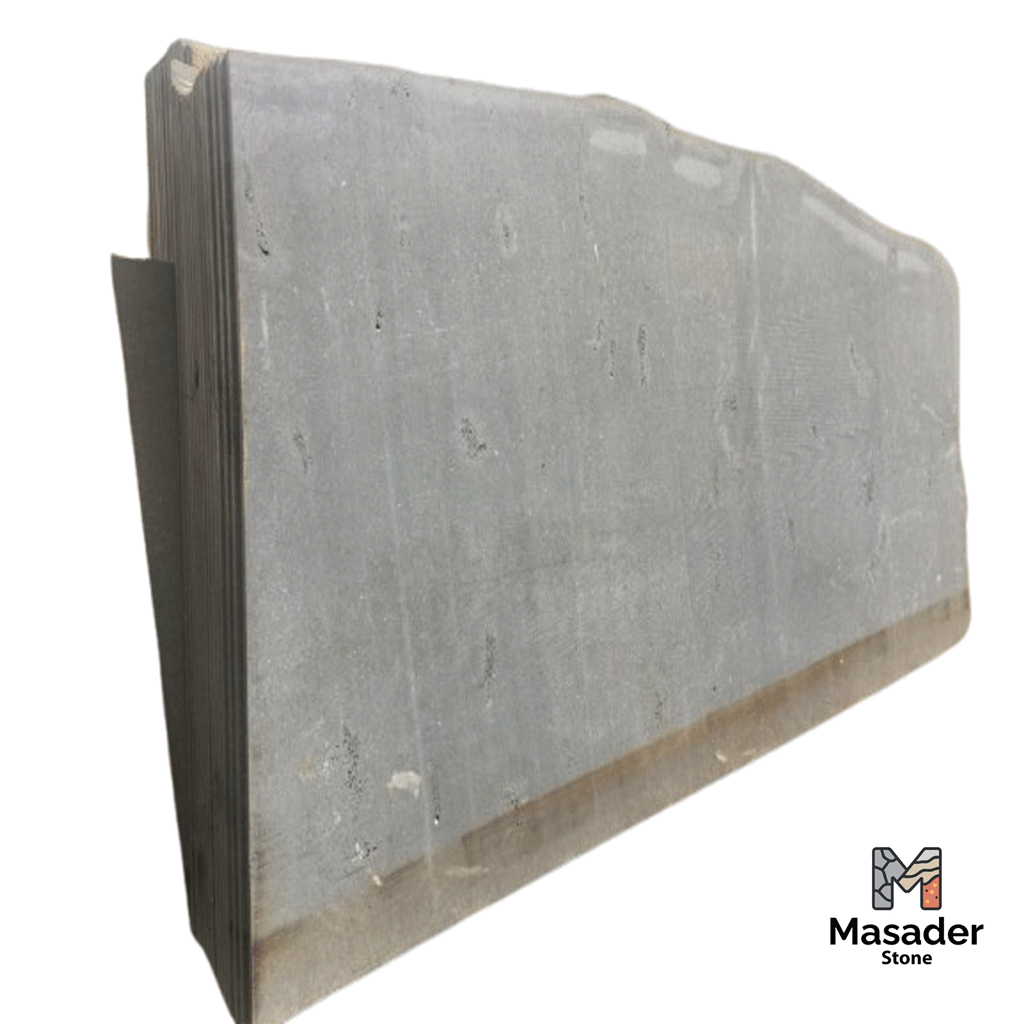 basalt slab grey saw cut